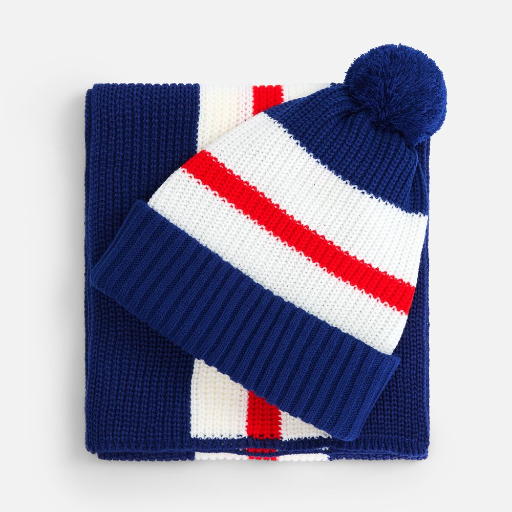 Шарф Winwear, темно-синий (кобальт)-2