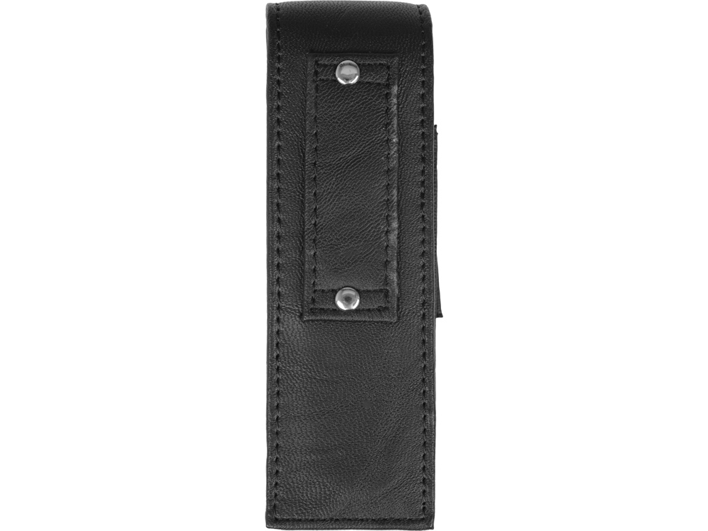 Подарочный винный набор из штопора и кожаного чехла для штопора ClickCut Set, серебристый-8