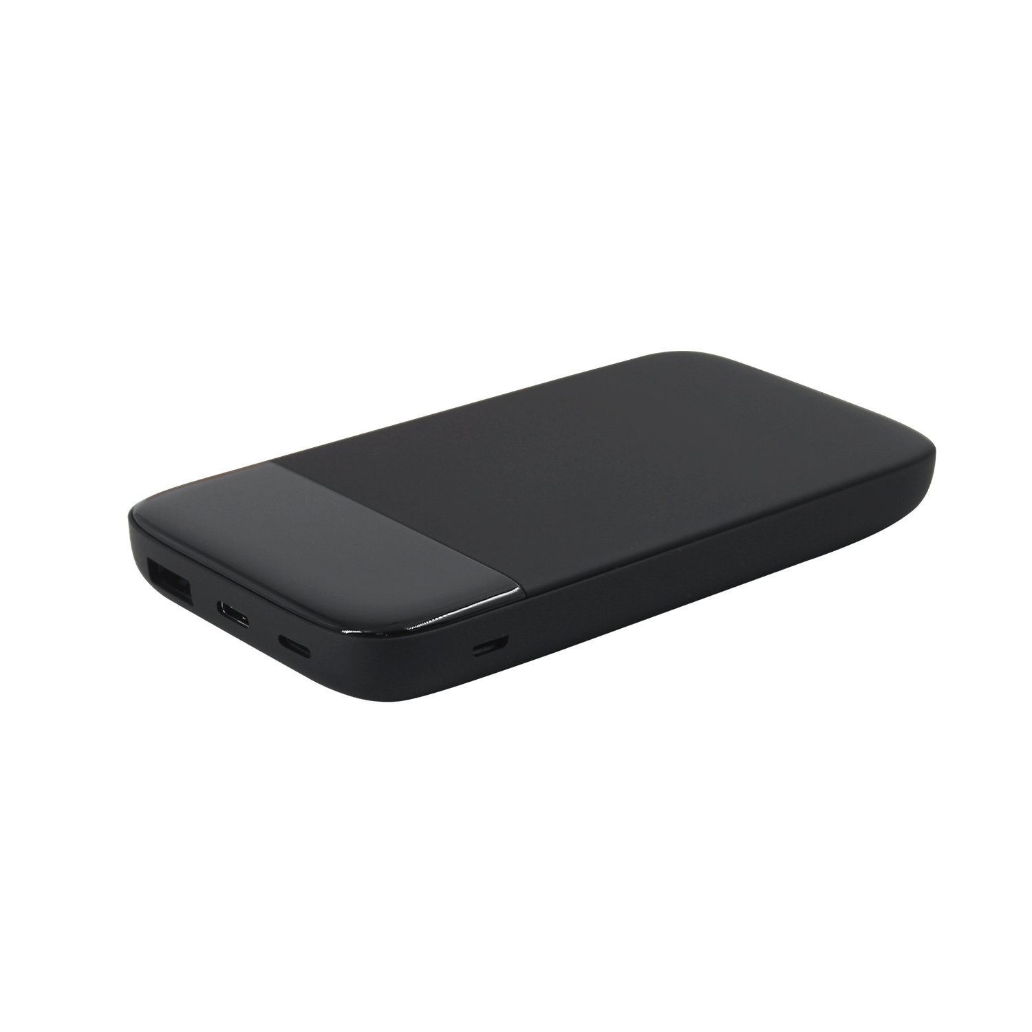 Внешний аккумулятор Bplanner Power 3 ST, софт-тач, 10000 mAh (Черный)-0
