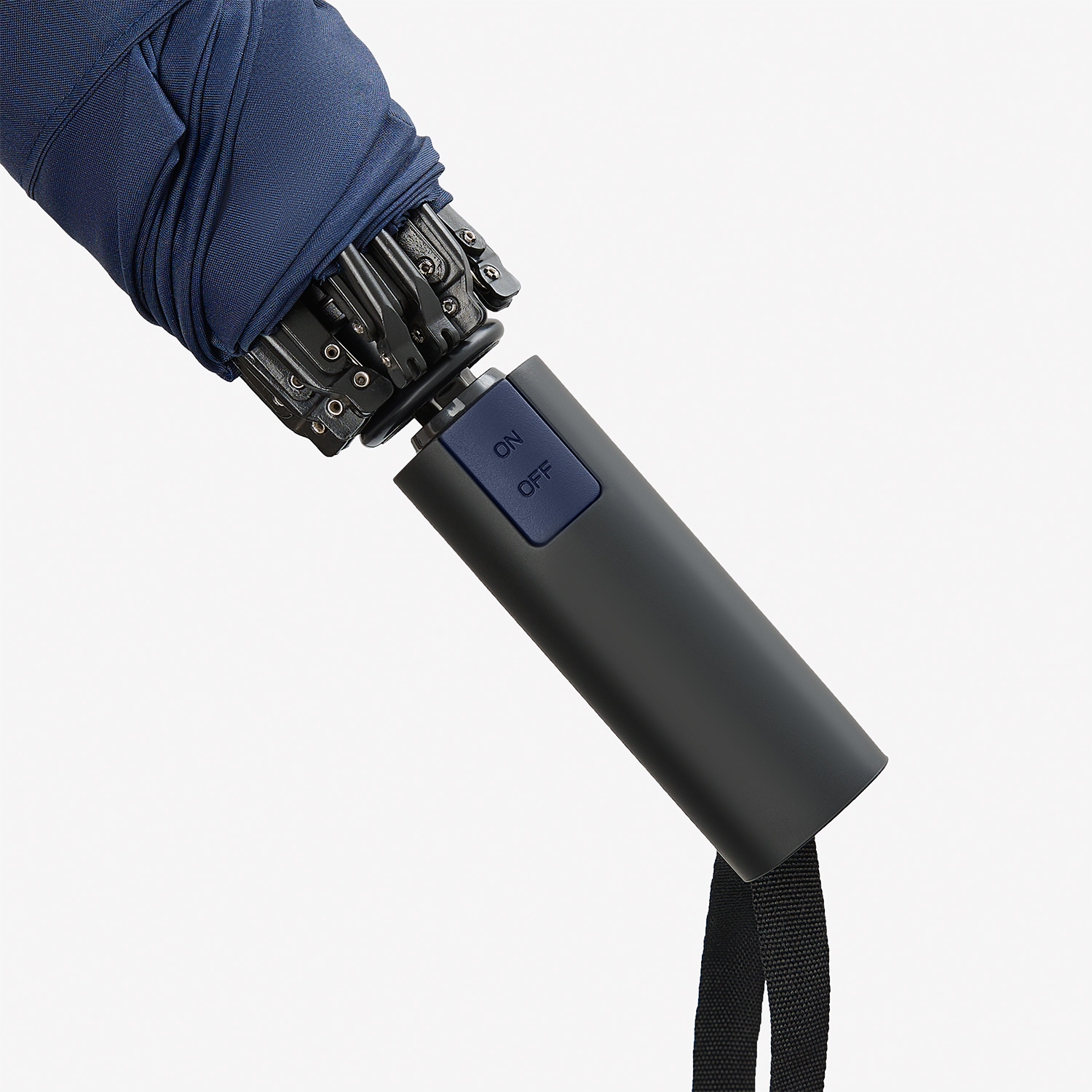 Зонт обратного сложения Олимп (Olymp), синий-6