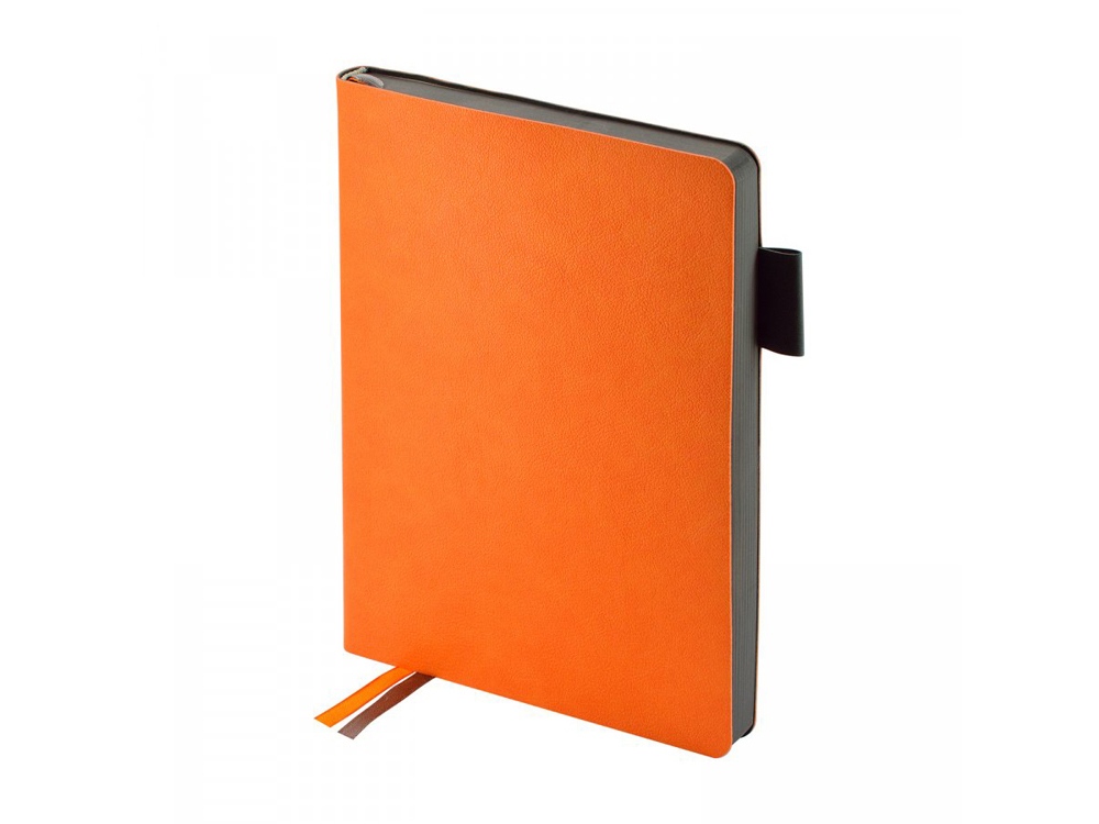 Ежедневник недатированный А5 Boston, оранжевый-0