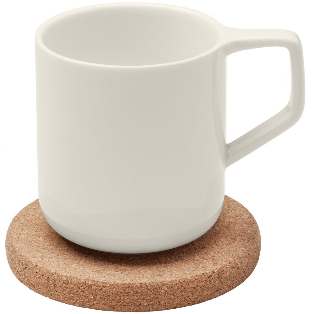 Чайная пара Riposo, белая-0