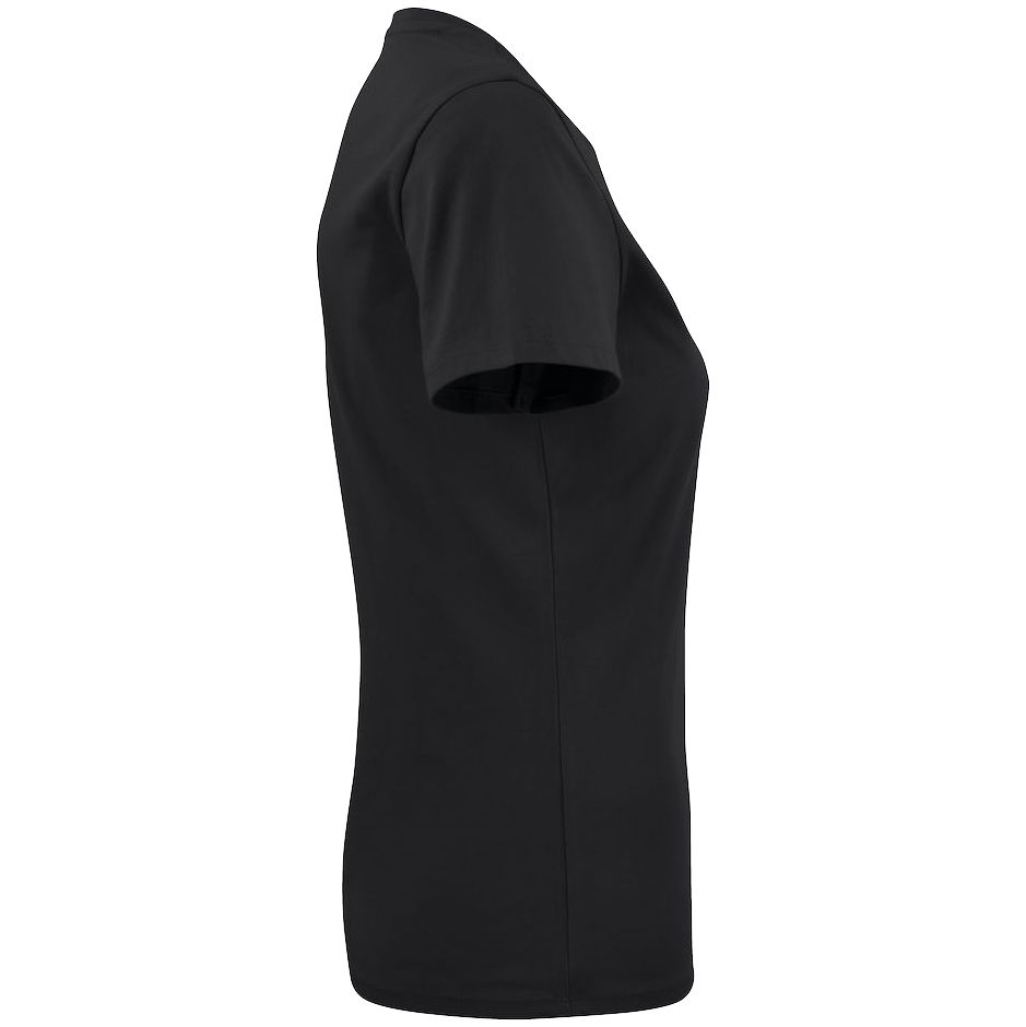 Футболка женская Ladies American U, черная-3