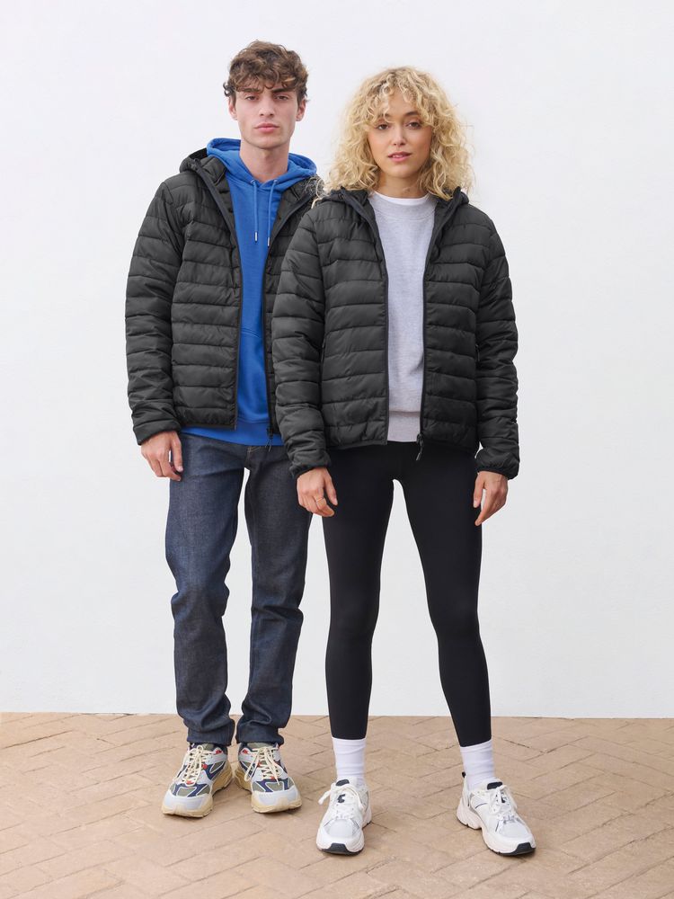 Куртка с капюшоном женская Stream Women, черная-4