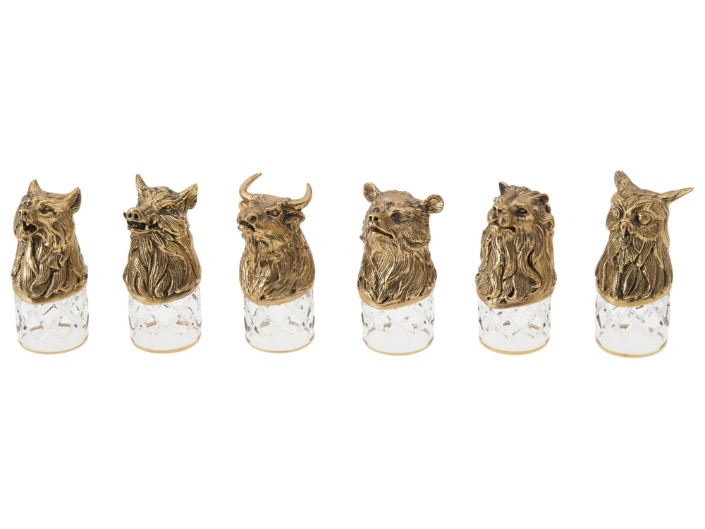 Подарочный набор Королевская охота, коричневый-31