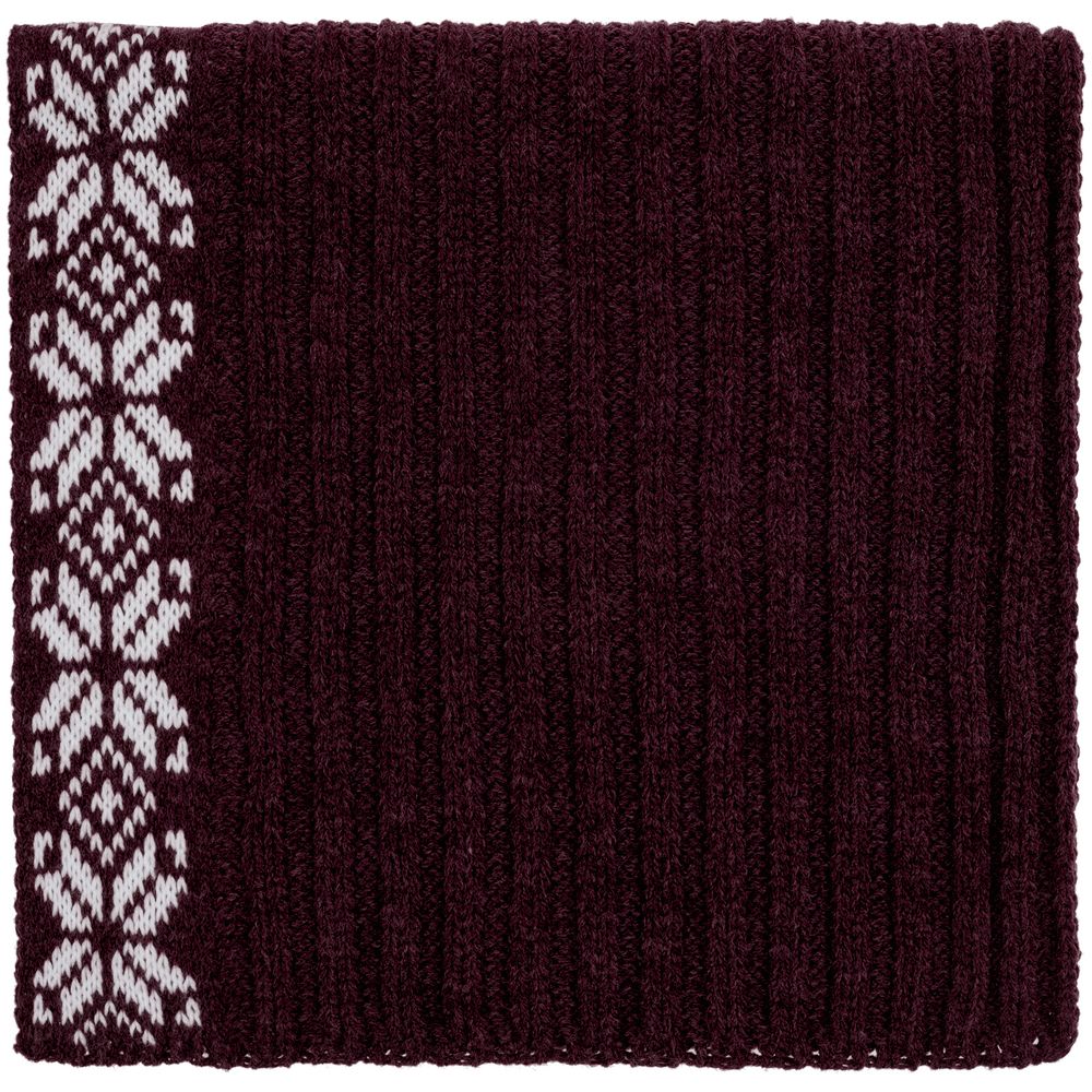 Шарф Eira, бордовый-2