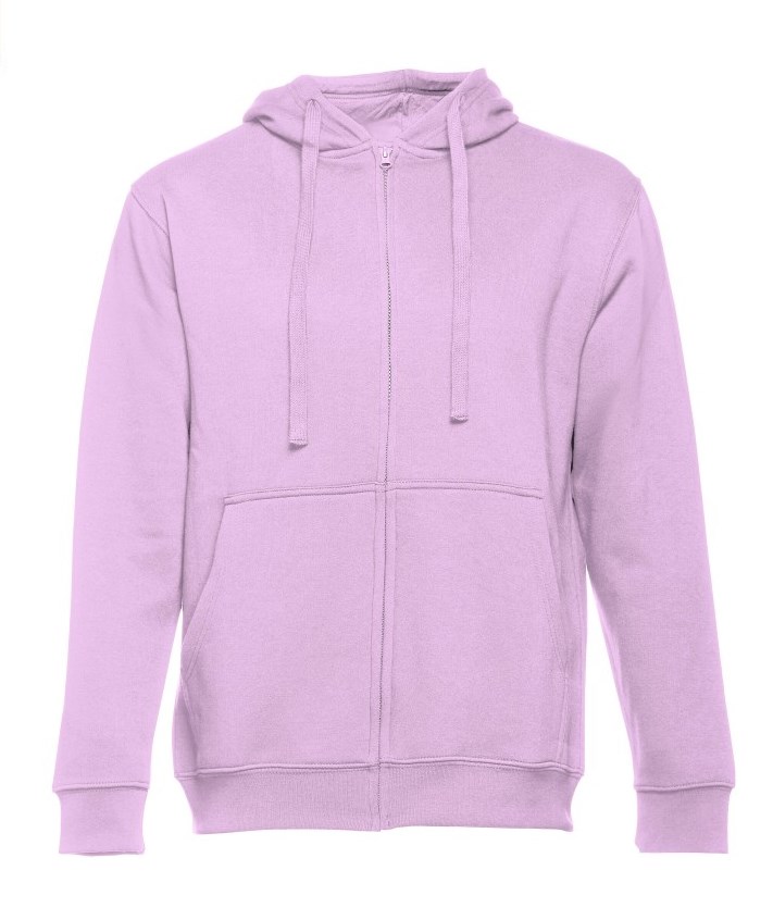 Толстовка мужская с капюшоном на молнии AMSTERDAM 320, сиреневый-0