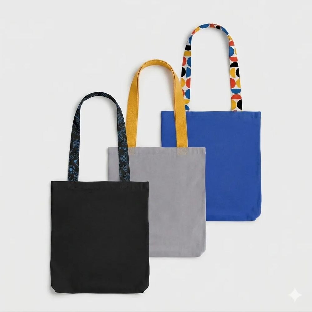 Шопер-конструктор Bolsa с широкими ручками с полноцветной печатью-1