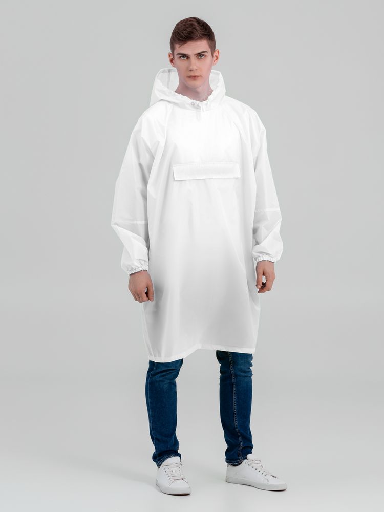 Дождевик-анорак Alatau, белый, единый размер-6