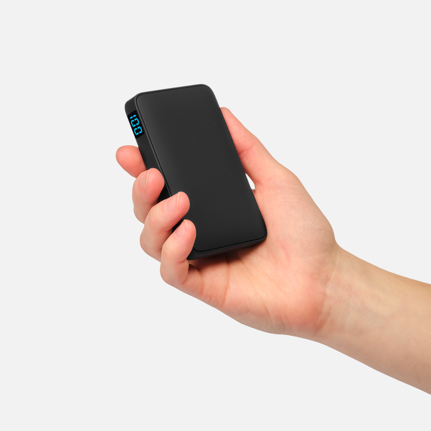 Внешний аккумулятор с подсветкой Ancor 5000 mAh, черный-6