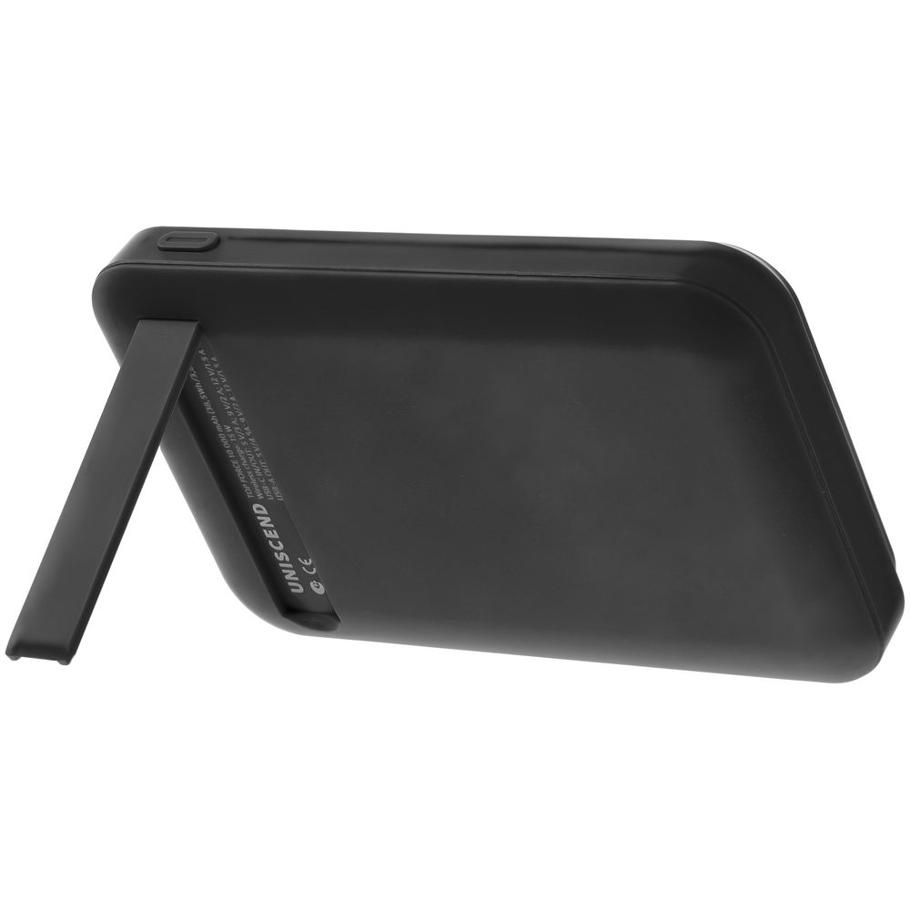 Магнитный беспроводной аккумулятор Top Force, 10 000 мАч, черный-3