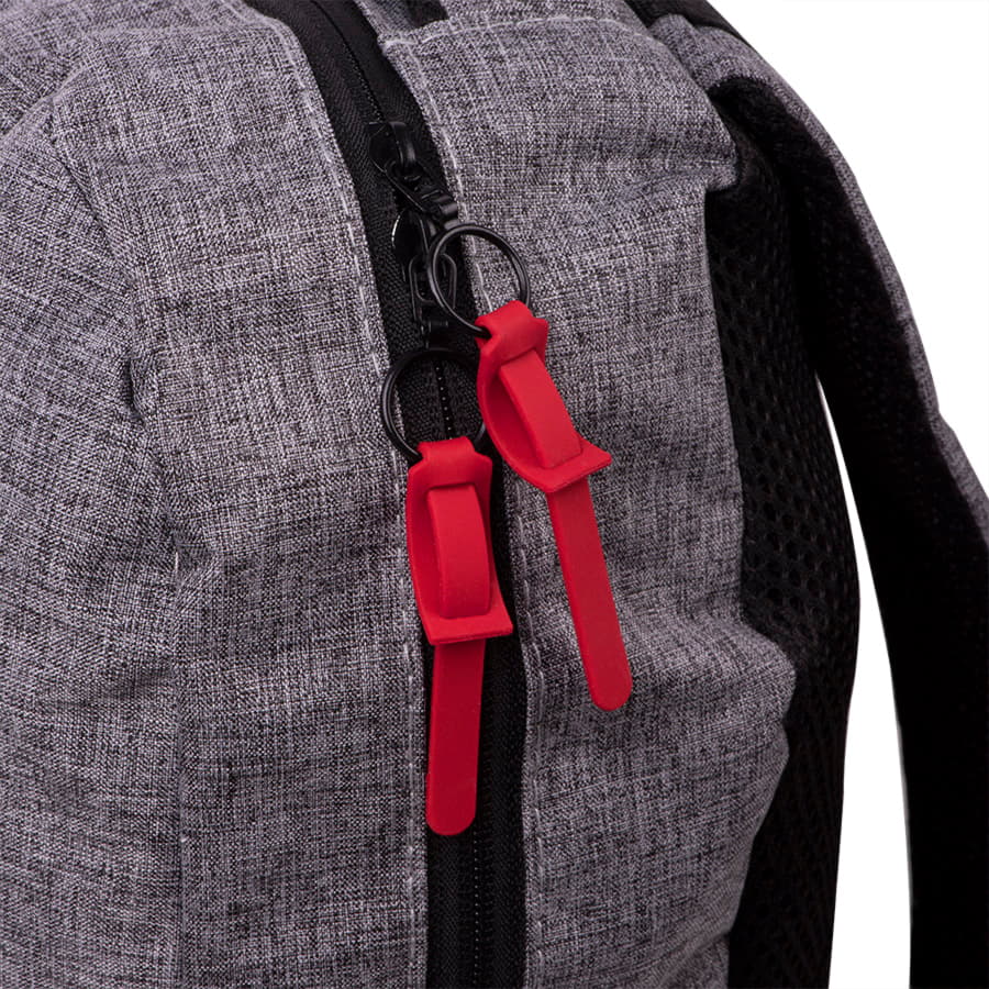 Пуллеры на молнию BILLY, ярко-красный-3