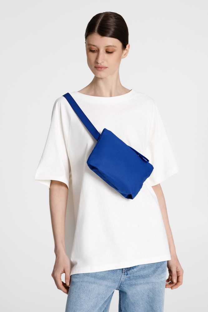 Поясная сумка W2, синяя-7