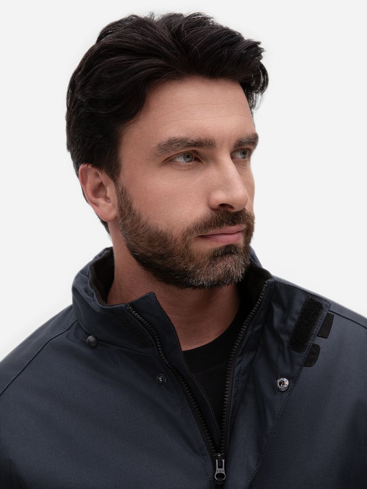 Куртка на стеганой подкладке Robyn, темно-синяя-3