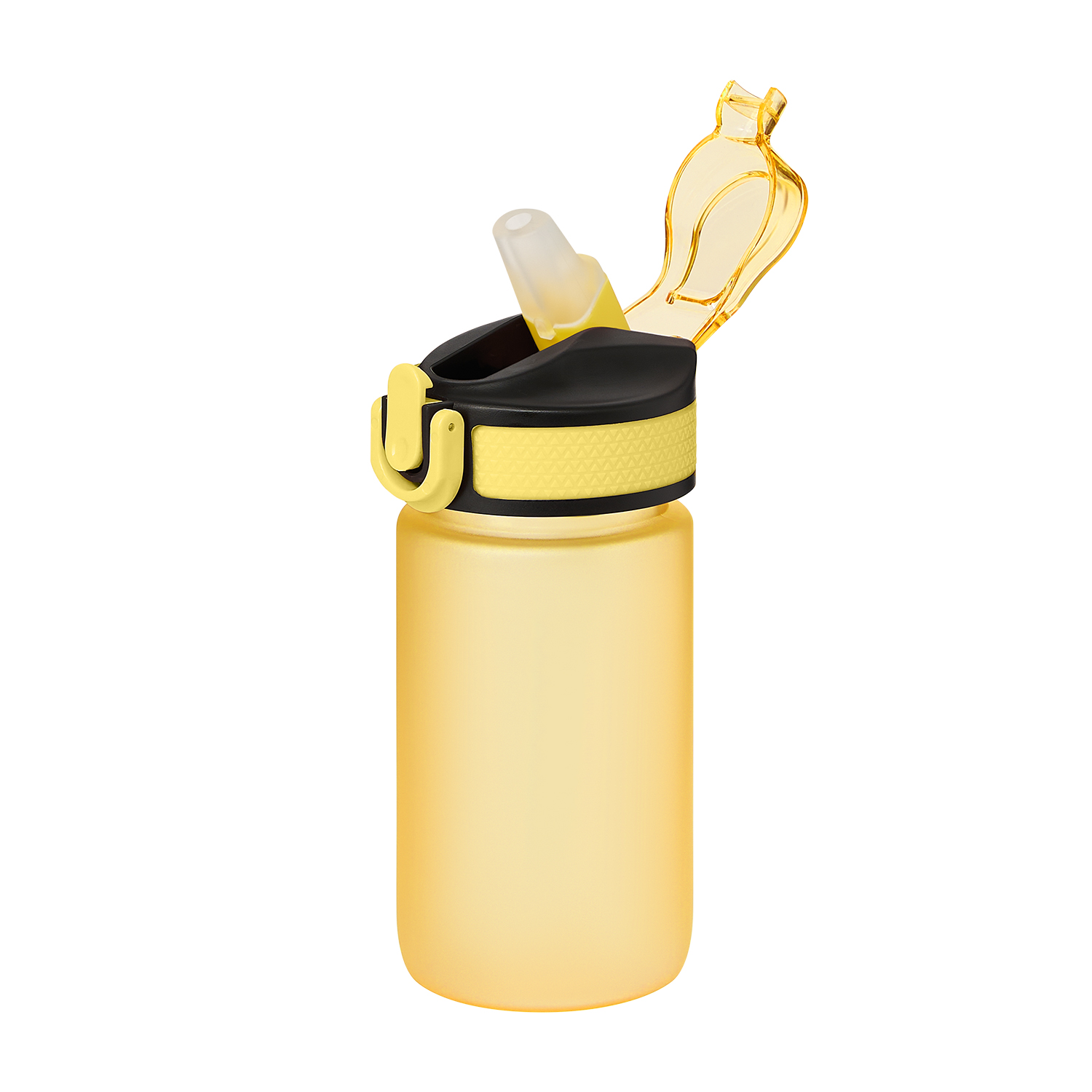 Бутылка для воды Флип мини  (Flip mini), желтая-3