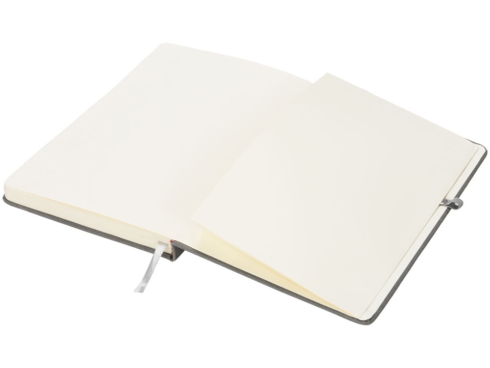 Блокнот Rivista среднего размера, серый-3