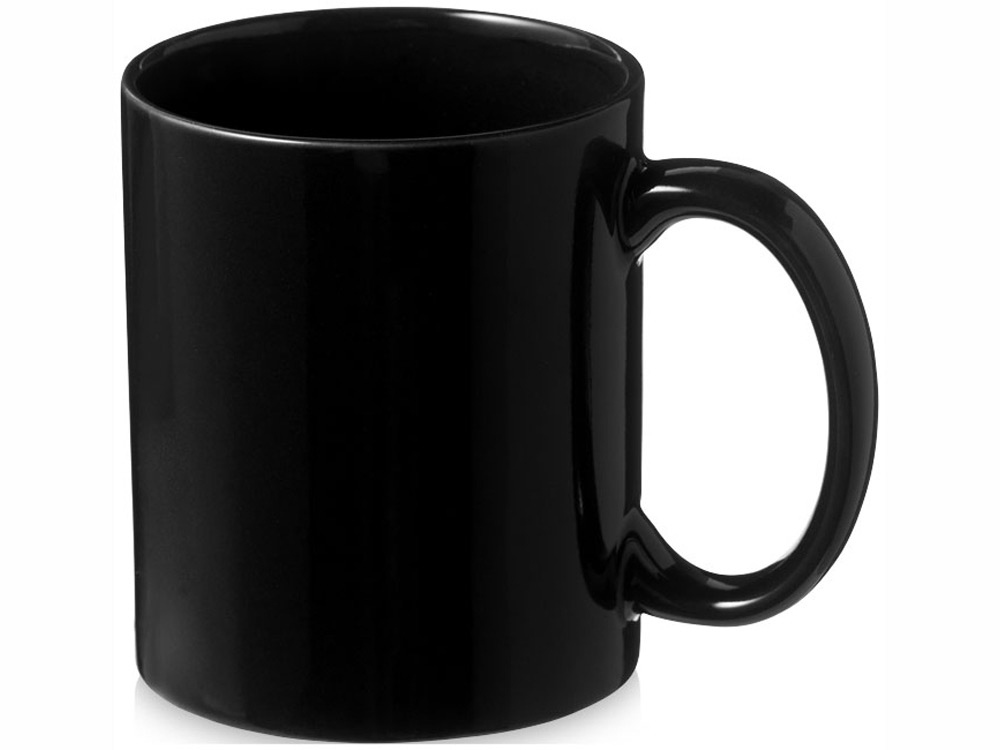 Кружка керамическая Santos, черный-0