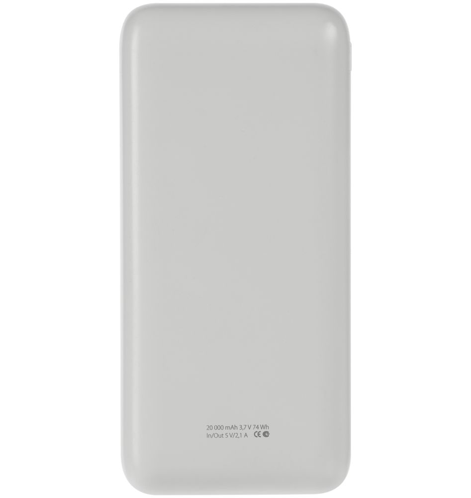 Внешний аккумулятор Gamechanger 20000 мАч, белый-3