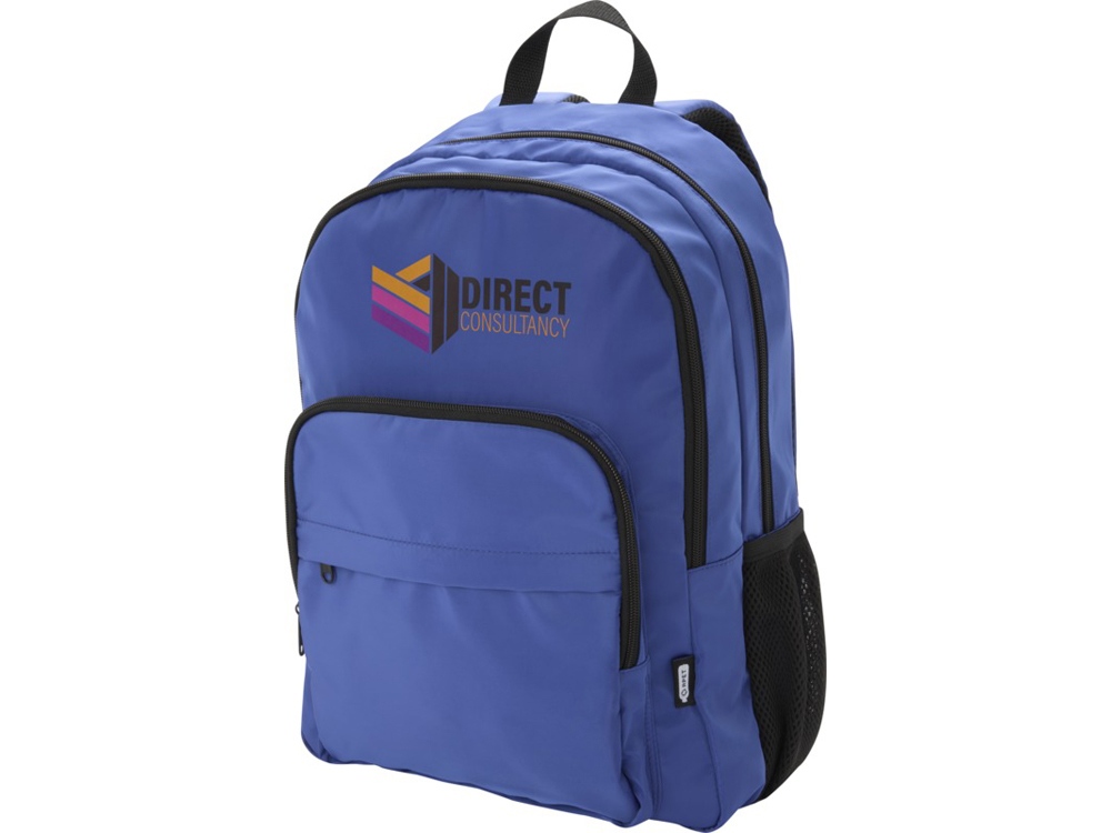 Рюкзак для ноутбука Trend Plus 15GRS из переработанного материала объемом 20 литров, ярко-синий-7
