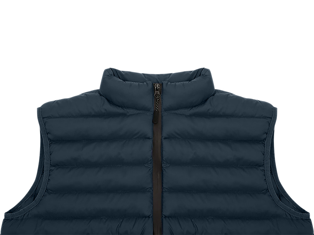 Стеганый жилет Uniqloud, темно-синий-12