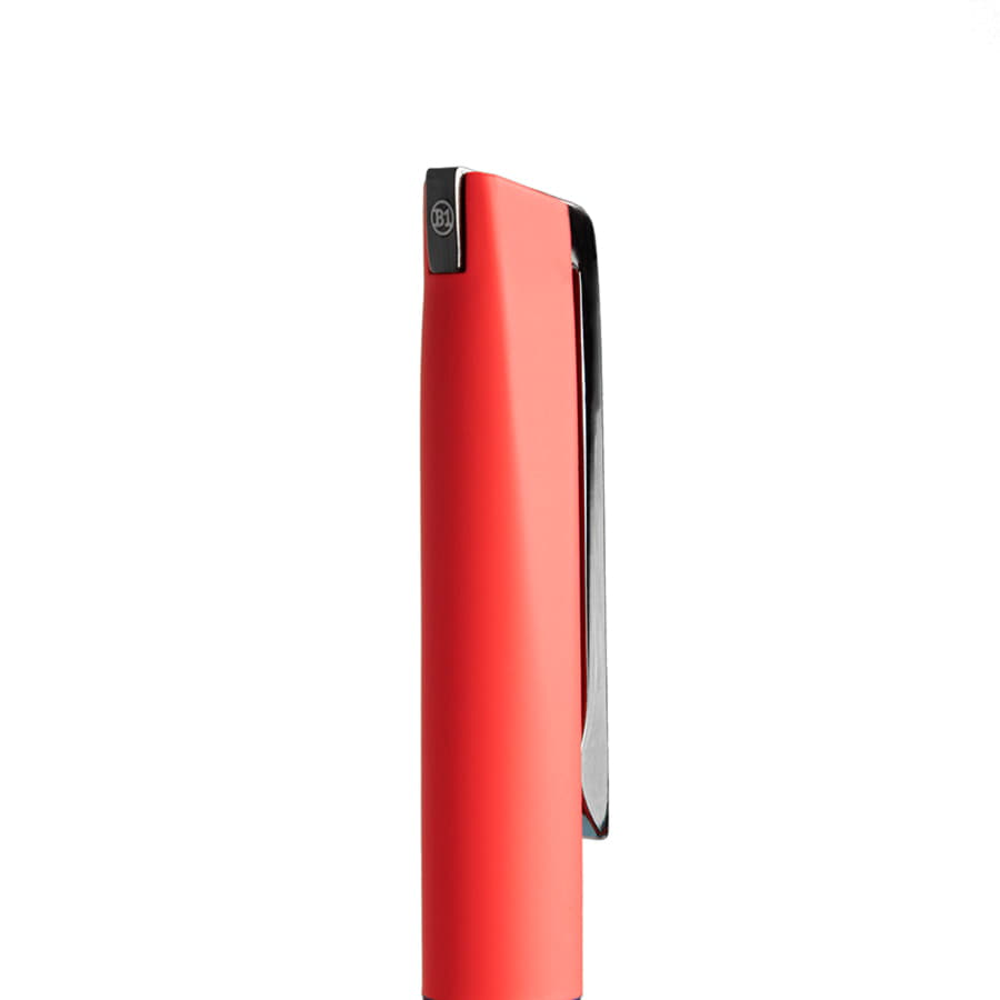 Ручка шариковая FRANCISCA, покрытие soft touch, красный-1