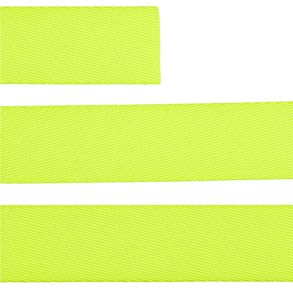 Стропа текстильная Fune 25 XL, желтый неон, 160 см-1
