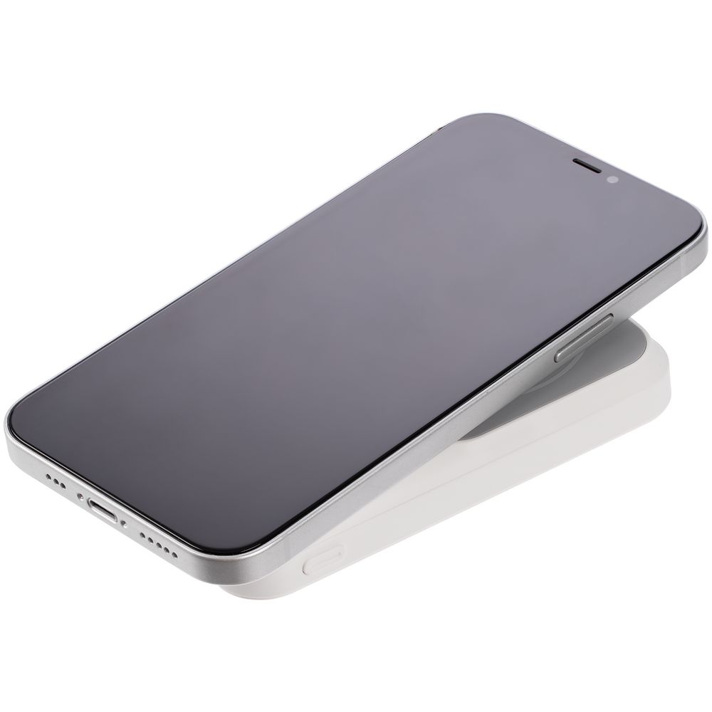 Магнитный беспроводной аккумулятор Top Force, 10 000 мАч, белый-2