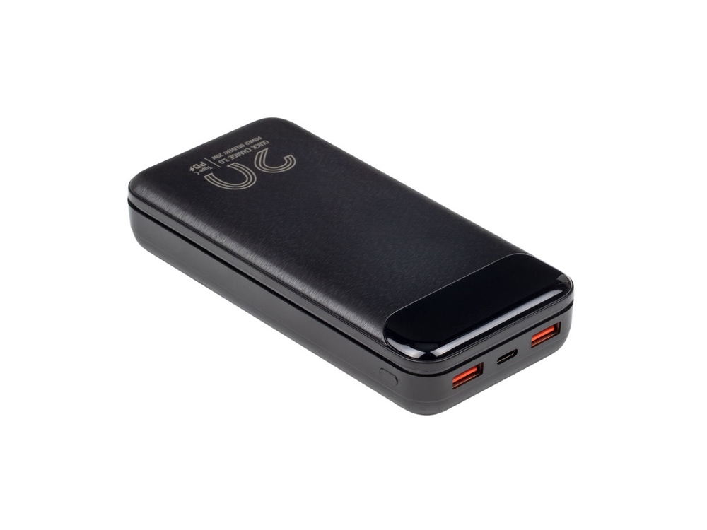 RIVACASE VA2580 (20 000mAh), QC/PD 20W внешний аккумулятор с дисплеем, черный /24-7