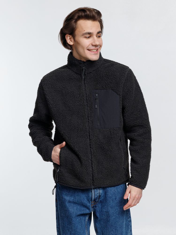 Куртка унисекс Fury, темно-серая (графит)-4