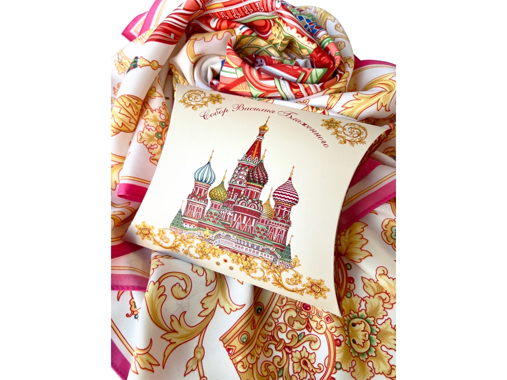 Платок Собор Василия Блаженного-5