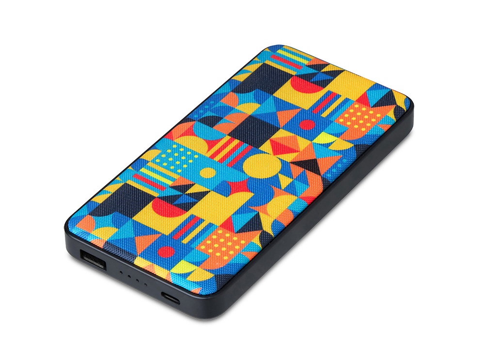 Портативное зарядное устройство с возможностью полноцветной печати на ткани по индивидуальному дизайну клиента-0