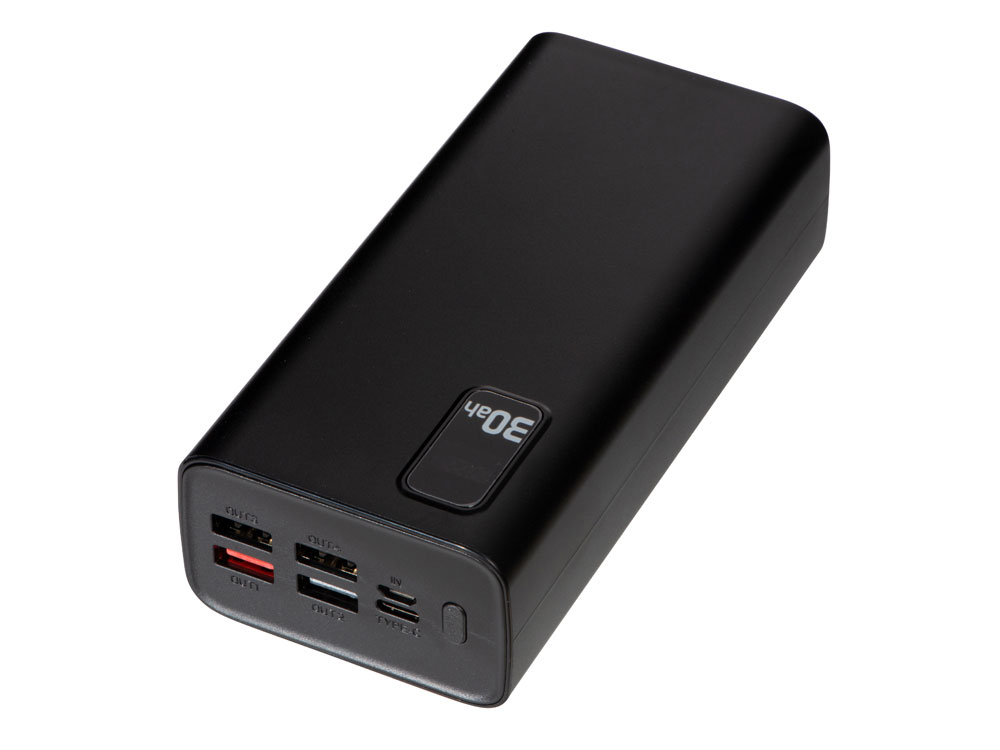 Портативный внешний аккумулятор FAST 30000 Black-3