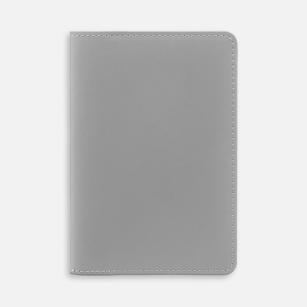 Обложка для паспорта Alaska, серая-0