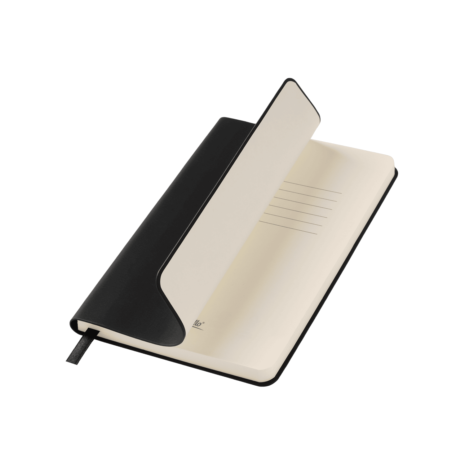Ежедневник Спарк мини (Spark mini) A6 недатированный, черный-0
