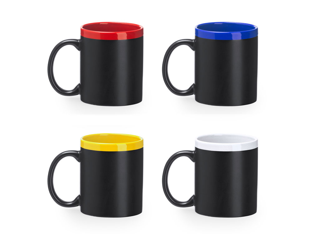 Кружка PALTA, 350 мл, черный/красный-3