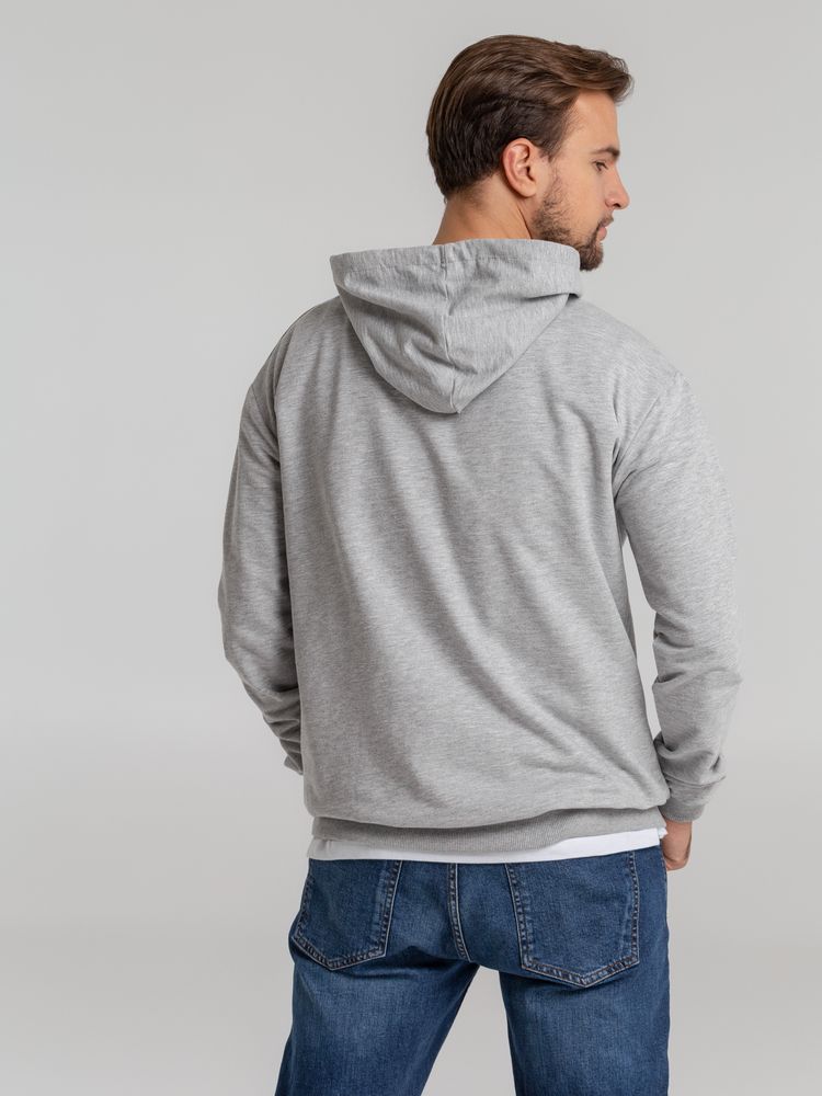 Толстовка с капюшоном Unit Kirenga, серый меланж-3
