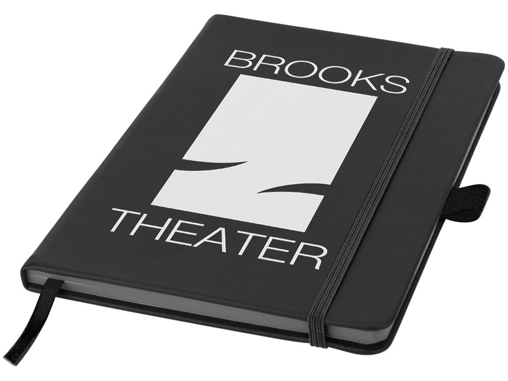 Блокнот Color edge A5, черный-4