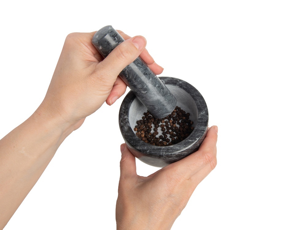 Ступка из натурального мрамора-9