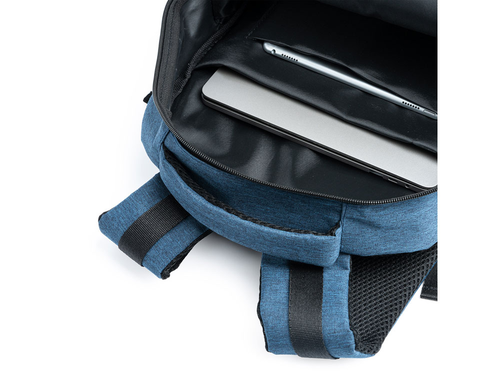 Рюкзак GREGOR из переработанного полиэстера RPET 600D, королевский синий-2