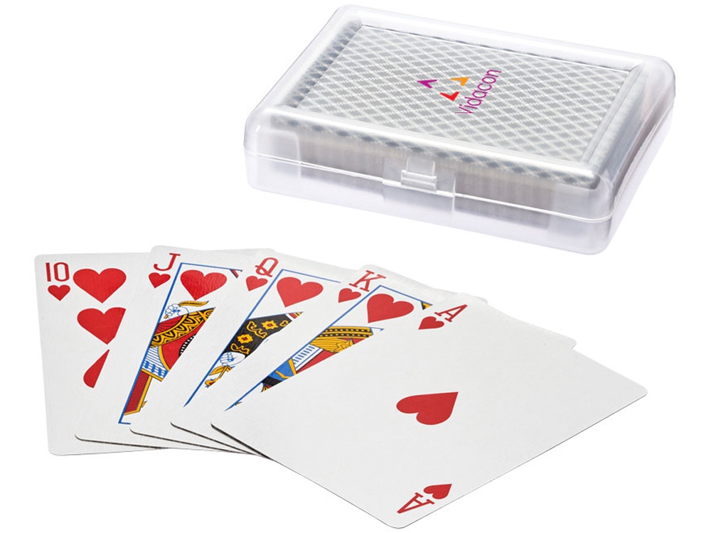 Карточная игра Reno в чехле, прозрачный/черный-3