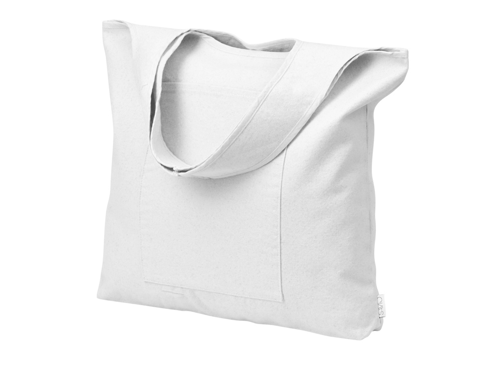 Сумка-шоппер Vest из хлопка 340 г/м2, белый-0