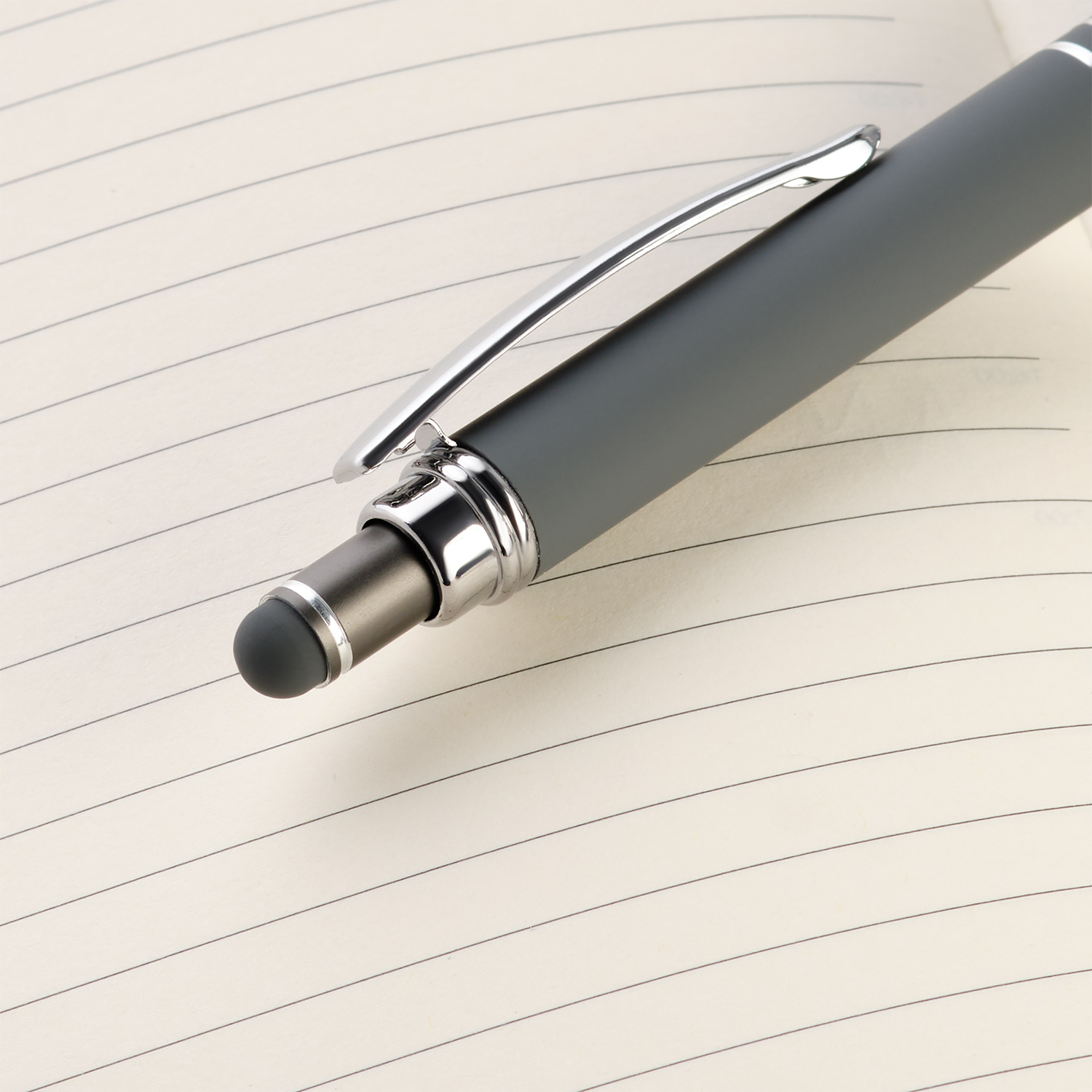 Шариковая ручка Alt, серая-4