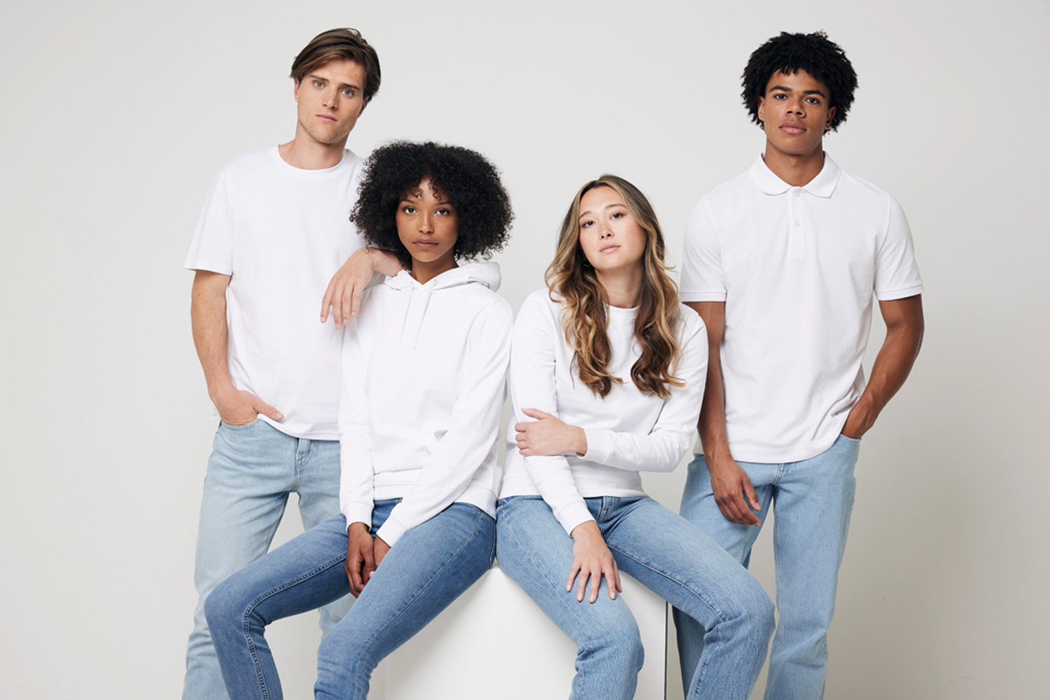 Рубашка поло Iqoniq Yosemite из переработанного хлопка-пике, унисекс, 220 г/м²-12