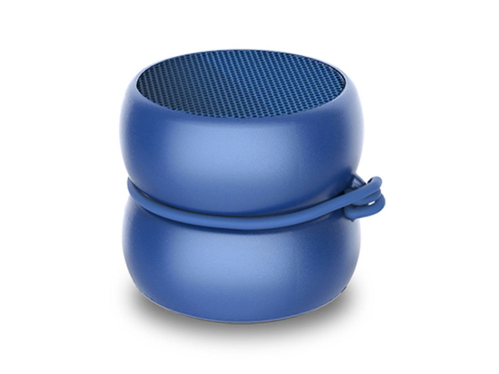 Портативная колонка TWS YoYo Mono, синий-0