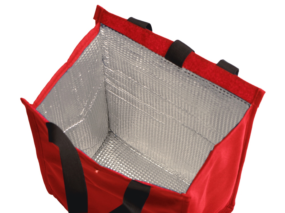 Складная сумка-холодильник Fresh, красный-4