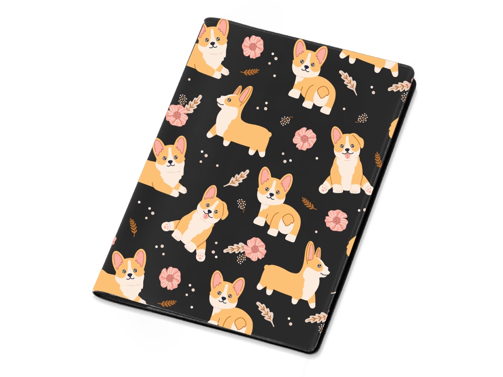 Обложка для паспорта базовая с возможностью полноцветной УФ-печати, софт-тач-4