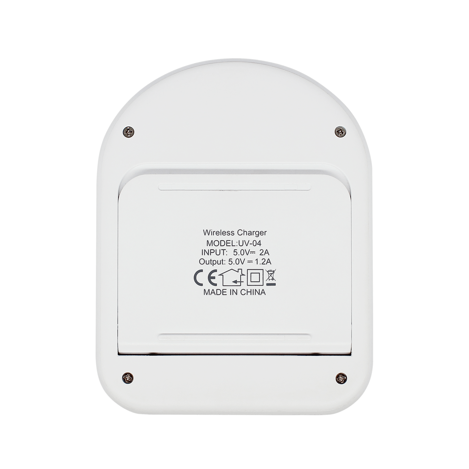 Беспроводное зарядное устройство Flatty (белый)-2