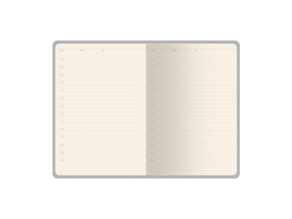 Ежедневник недатированный А5 Grand, синий-9