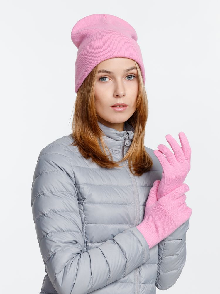 Шапка Urban Flow, пыльно-розовая-3