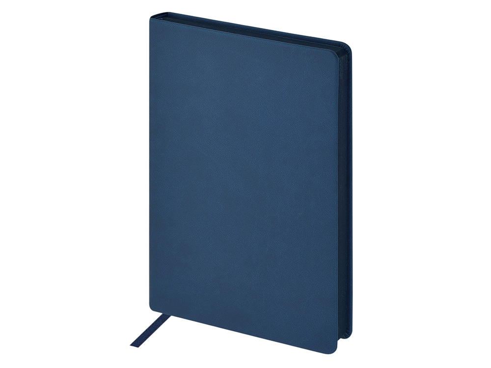 Ежедневник А5 Megapolis Color New soft-touch, темно-синий-0